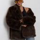 Short Eco Fur Coat