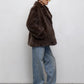 Short Eco Fur Coat