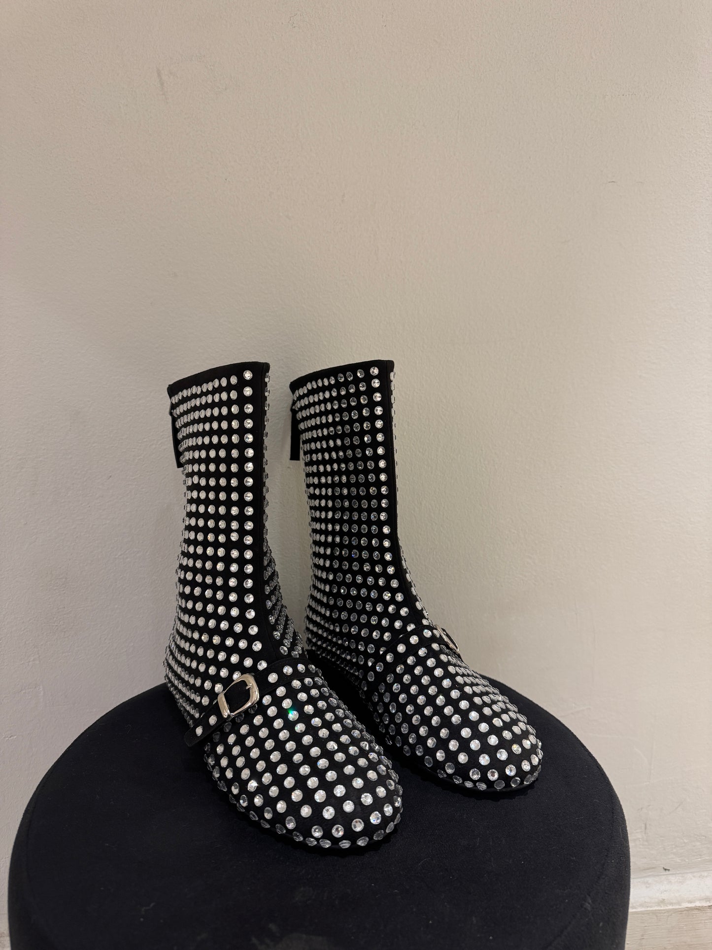 Studded boots