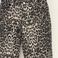 Leopard denim